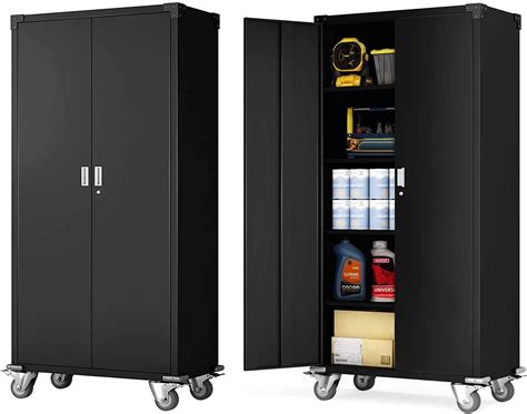 stainless steel cabinet 60 inches|60 Inch Tall Metal Storage Cabinets .